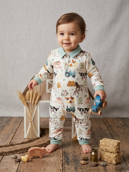 Cotton Farm Romper