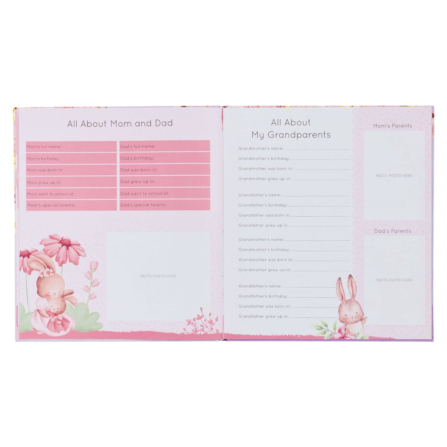 Baby Memory Book for Girls