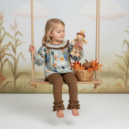 Scarecrow with legging pant set