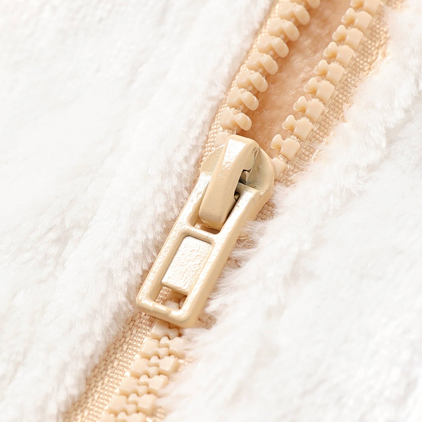 Baby Boy/Girl Fleece 3D Bear Zip-up Hooded Jumpsuit