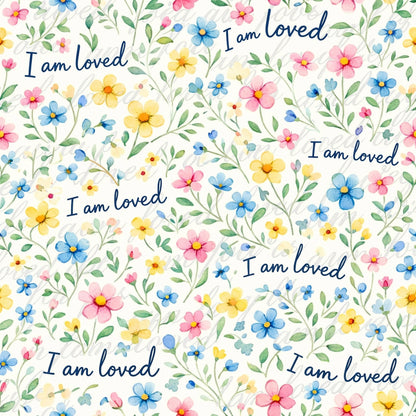 I am loved romper (ship date ETA 4/7/26)